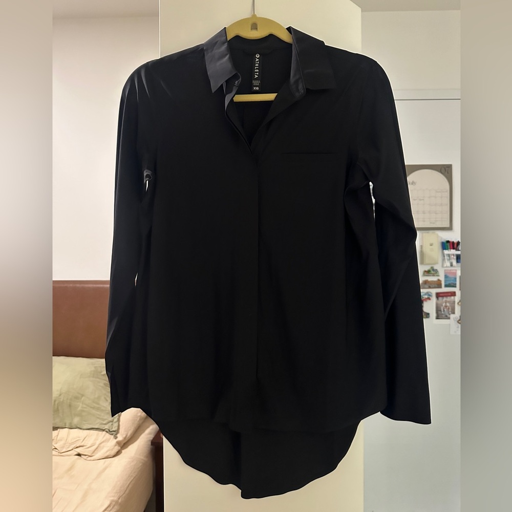 Athleta Urbanite Long Sleeve Top - XXS